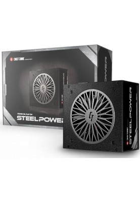 Chieftec Блок живлення RETAIL Chieftronic SteelPower BDK-750FC,750W,12cm FDB fan,eff.>85%,80+ Bronze,a/PFC,Fully Modular