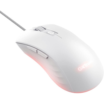 Trust Миша GXT924 YBAR+, USB-A, Білий