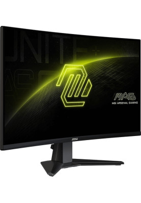 MSI Монітор 27" MAG 27C6X 2xHDMI, DP, USB-C, 2xUSB, Audio, VA, 250Hz, 1ms, sRGB 99%, CURVED, AdaptiveSync