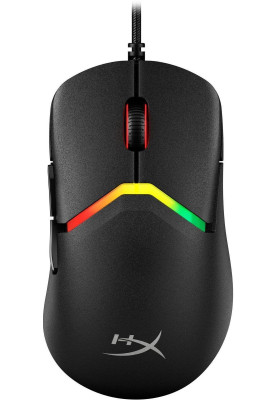 HyperX Миша Pulsefire SAGA, RGB, USB-A, чорний