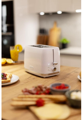 Gorenje Тостер, 850Вт, пластик/метал, білий