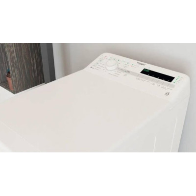 Whirlpool Пральна машина вертикальна, 6кг, 1000, C, 60см, дисплей, білий Whirlpool Пральна машина вертикальна, 6кг, 1000, C, 60см, дисплей, білий
