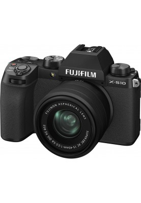 Fujifilm X-S10+ XC 15-45mm F3.5-5.6 Kit Black