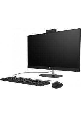 HP Комп'ютер персональний моноблок All-in-One 27" FHD IPS AG, Intel i3-1315U, 16GB, F512GB, UMA, WiFi, кл+м, DOS, чорний