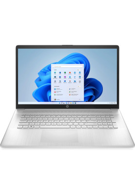 HP Ноутбук 17-cp2017ua 17.3" FHD IPS AG, AMD R5-7520U, 16GB, F1024GB, UMA, DOS, сріблястий