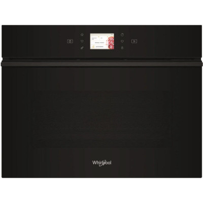 Whirlpool Духова шафа електрична компактна, 53л, дисплей, конвекція, ф-ція мікрохвиль, чорний