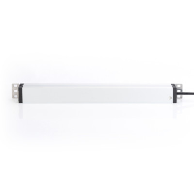 Digitus Блок розеток 1U, 6xSchuko, 16A, 250V, автомат, вилка Schuko
