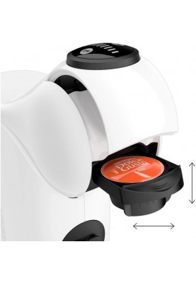 Krups Кавоварка капсульна Dolce Gusto Genio S Plus , 0,8л, білий