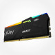 Kingston Пам'ять ПК DDR5 8GB 5200 FURY Beast RGB EXPO