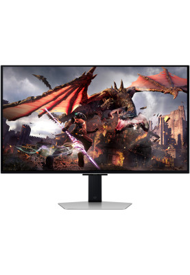 Samsung Монітор 32" Odyssey G80SD HDMI, DP, USB, Bluetooth, OLED, 3840x2160, 240Hz, 0.3ms, G-Sync Compatible