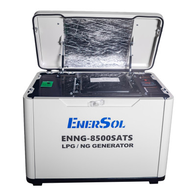 EnerSol Генератор газовий ENNG-8500SATS, 230В, 8.0-8.5кВт, електростартер, 160.0кг