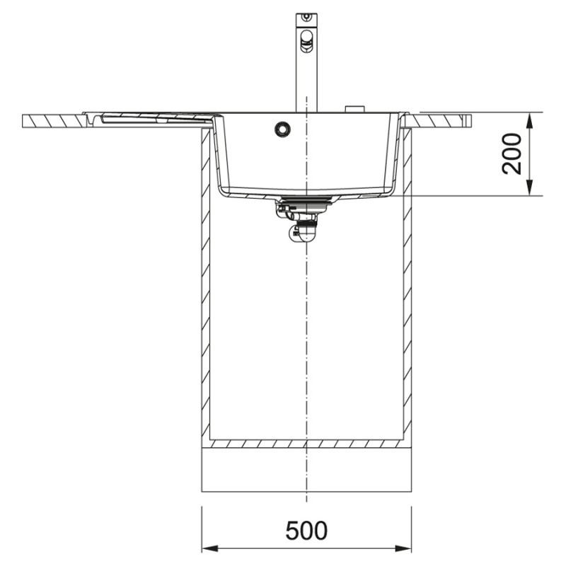 Franke Centro CNG 611-78 TL