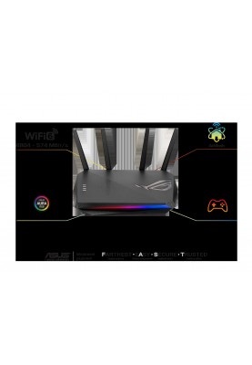 ASUS Маршрутизатор GS-AX5400 4xGE LAN 1xGE WAN 1xUSB3.2 MU-MIMO OFDMA MESH gaming