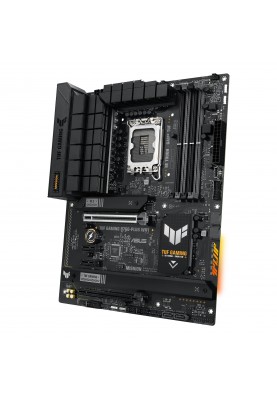 ASUS Материнcька плата TUF GAMING B760-PLUS WIFI s1700 B760 4xDDR5 M.2 HDMI DP Wi-Fi BT ATX