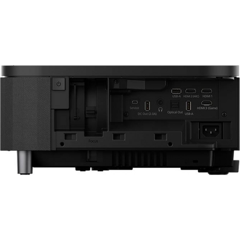 Epson Проєктор домашнього кінотеатру EH-LS800B UHD, 4000 lm, LASER, 0.16, WiFi, Android TV, чорний