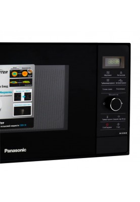 Panasonic Мікрохвильова піч, 23л, 1000Вт, дисплей, чорний