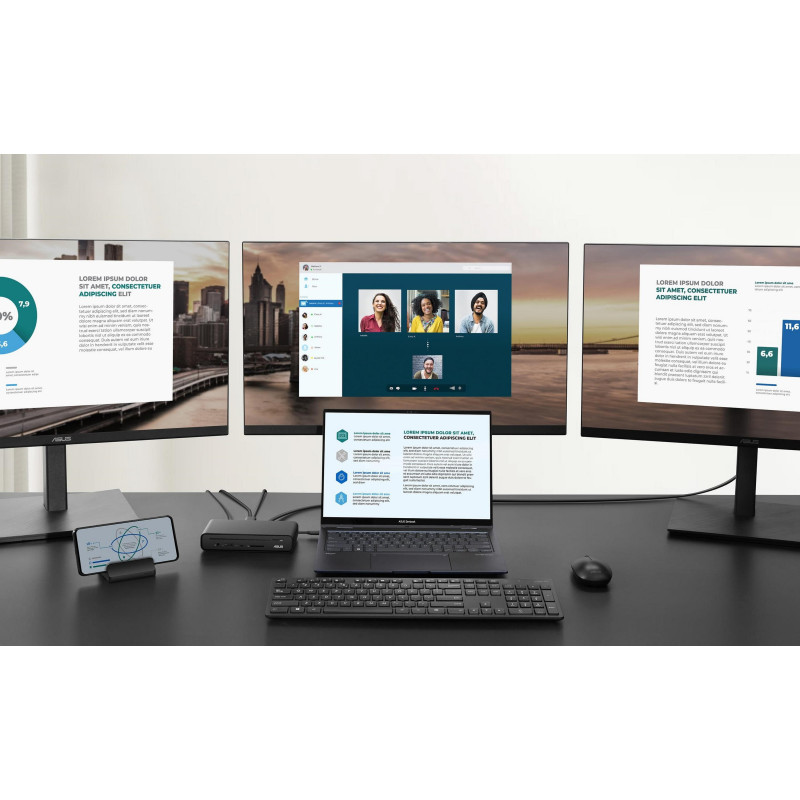 ASUS Док-станцiя DC300 Triple Display USB-C Dock
