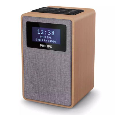 Philips Радіогодинник TAR5005 FM/DAB+, mono 1W, LCD