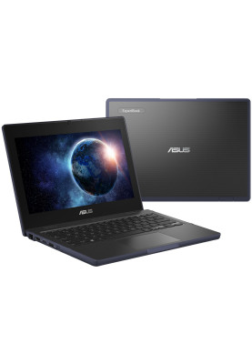 ASUS Ноутбук BR1104FGA-NS0094 11.6" HD Touch, Intel N200, 8GB, F256GB, UMA, NoOS, Сірий