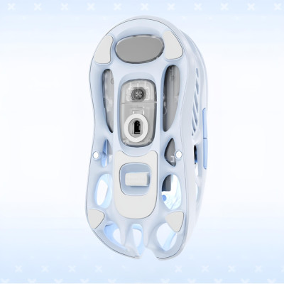 GravaStar Миша Mercury M1 Pro, magnesium alloy body, BT/WL/USB-A, RGB, Ice Blue GravaStar Миша Mercury M1 Pro, magnesium alloy body, BT/WL/USB-A, RGB, Ice Blue