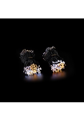 Twinkly Smart LED Гірлянда Twinkly Strings AWW 400, Gen II, IP44, довжина 32м, кабель чорний