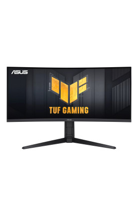 ASUS Монітор 34" TUF Gaming VG34VQL3A 2xHDMI, 2xDP, 3xUSB, MM, VA, 3440x1440, 21:9, 180Hz, 1ms, sRGB 125%, CURVED, AdaptiveSync, HAS, HDR400