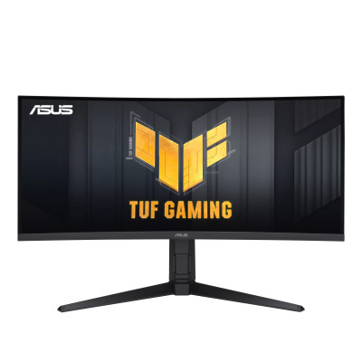 ASUS Монітор 34" TUF Gaming VG34VQL3A 2xHDMI, 2xDP, 3xUSB, MM, VA, 3440x1440, 21:9, 180Hz, 1ms, sRGB 125%, CURVED, AdaptiveSync, HAS, HDR400