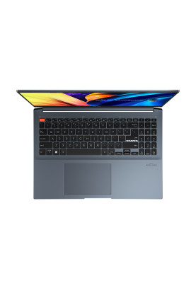 ASUS Ноутбук Vivobook Pro 16 K6602VU-KV026 16" WQXGA IPS, Intel i7-13700H, 16GB, F1TB, NVD4050-6, noOS, Блакитний