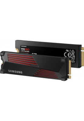 Samsung Накопичувач SSD M.2 4TB PCIe 4.0 990PRO + радіатор