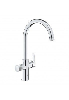 Grohe Sink tap Start Curve, spout length - 223mm, swivel, 1+1filter connection, chrome