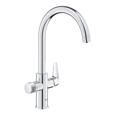 Grohe Sink tap Start Curve, spout length - 223mm, swivel, 1+1filter connection, chrome