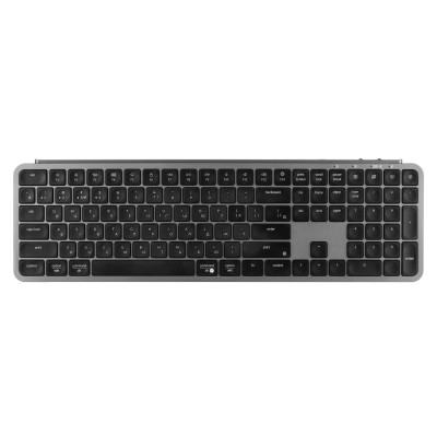 Keychron Клавіатура мембрана B6 Pro, USB/WL/BT, space gray