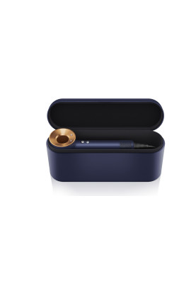 Dyson Фен HD07 Supersonic Prussian Blue/Rich Copper, 1600Вт, 4 режими, іонізація, хол. обду, кейс для зберігання, синьо-мідний