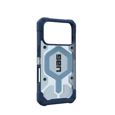 UAG Чохол+ремінець UAG для iPhone 17 Pro, Pathfinder Clear MagSafe Bundle, Blues Lanyard