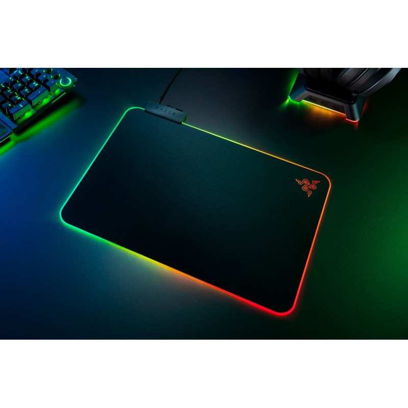 Razer Ігрова поверхня Firefly V2 RGB M Black (355х255х3мм)