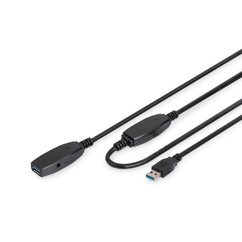 Digitus Подовжувачь USB 3.0 Active Cable, A/M-A/F, 10 m