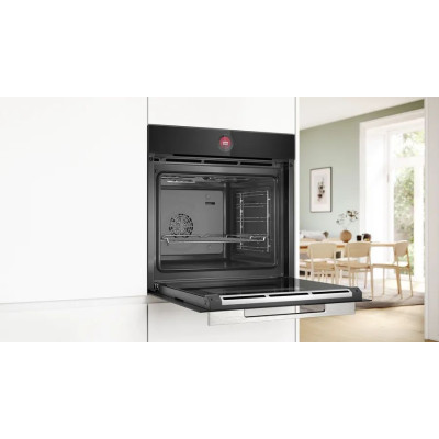 Bosch Духовий шафа електричний, 71л, A+, дисплей, конвекція, чорний