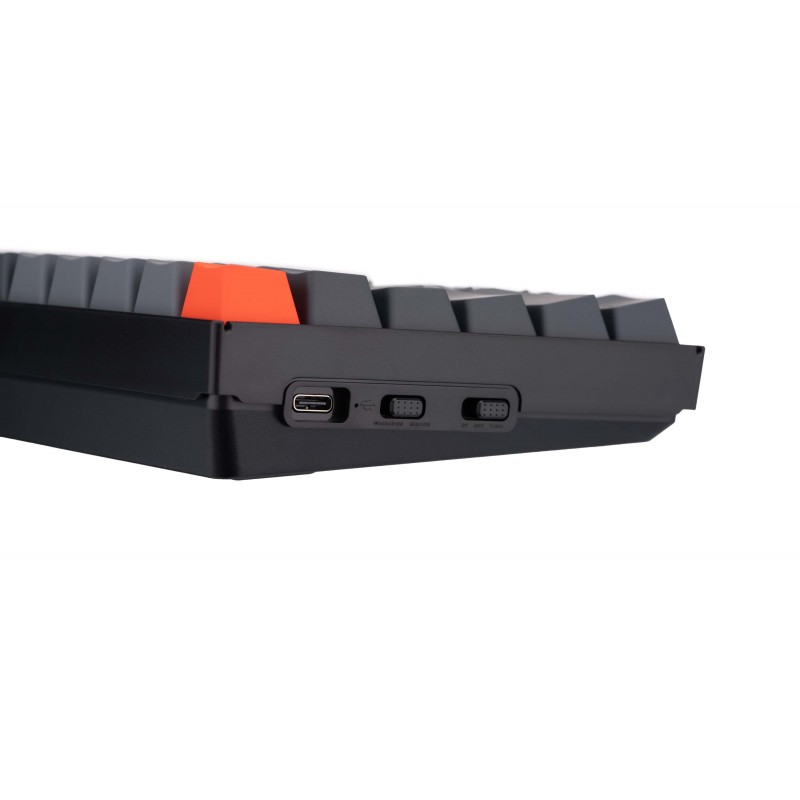 Keychron Клавіатура механічна K4 100Key, Gateron G PRO Brown, BT/USB-A, EN/UKR, RGB, Чорний