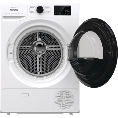 Gorenje Сушильна машина тепловий насос, 9кг, A++, 60см, дисплей, 16 програм, Wi-Fi, білий