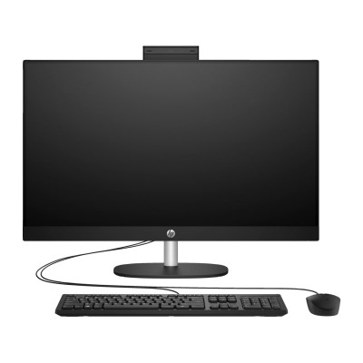 HP Комп'ютер персональний моноблок All-in-One 27" FHD IPS AG, Intel i3-1315U, 16GB, F512GB, UMA, WiFi, кл+м, DOS, чорний