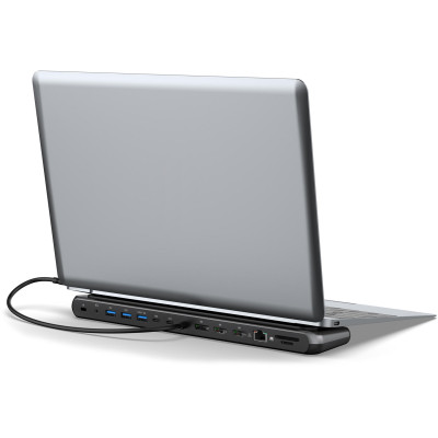 Digitus Док-станція USB-C > 2xHDMI/1xDP/3xUSB-A/USB-C/RJ54/PD/Audio