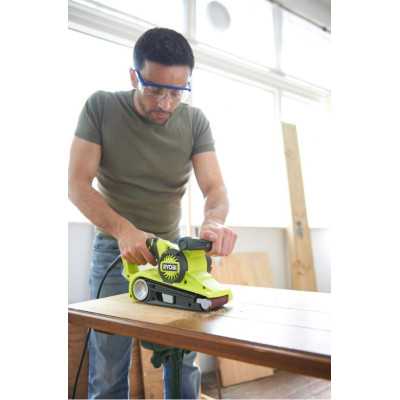 Ryobi Шліфмашина стрічкова EBS800, 76мм, 150-320 об / хв, 800 Вт
