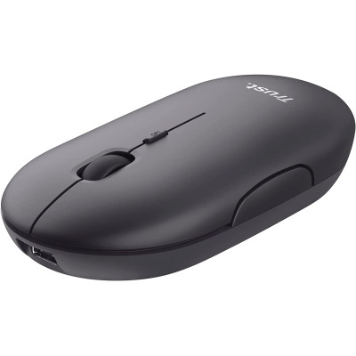 Trust Миша Puck Rechargeable Ultra-Thin BT WL Silent Black Trust Миша Puck Rechargeable Ultra-Thin BT WL Silent Black