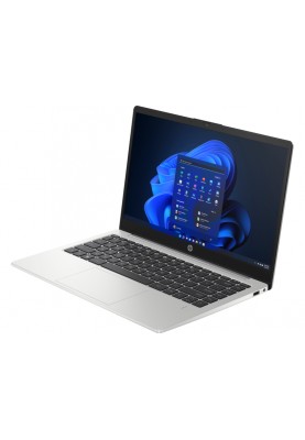 HP Ноутбук 240-G10 14" FHD IPS AG, Intel i7-1360P, 16GB, F1024GB, UMA, DOS, сріблястий