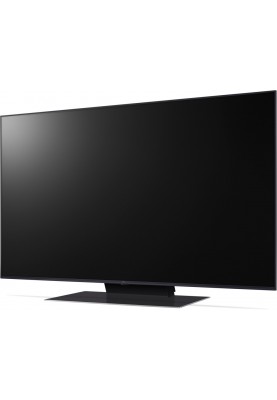 LG Телевізор 43" UHD 4K 60Hz Smart WebOS Black