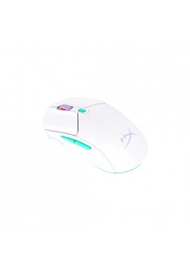 HyperX Миша Pulsefire Haste 2 Core, RGB, WL/BT, білий