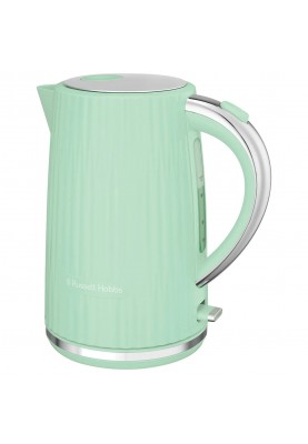 Russell Hobbs Електрочайник Eden, 1.7л, нержавіюча сталь, пластик, фісташковий