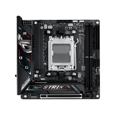 ASUS Материнська плата ROG STRIX B850-I GAMING WIFI sAM5 B850 2xDDR5 M.2 HDMI USB Type-C WiFi BT mITX