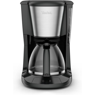 Tefal Кавоварка Tefal крапельна Subito 1.25л, мелена, чорно-сріблястий