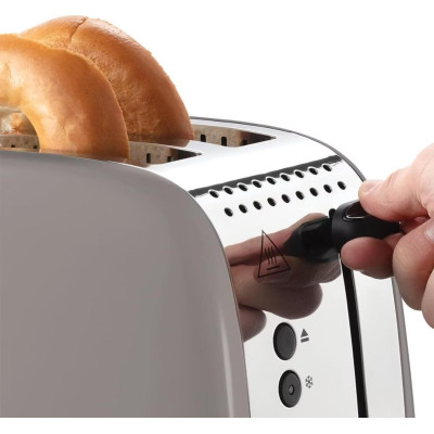 Russell Hobbs Тостер 1671Вт, нержав., підігрів, моко